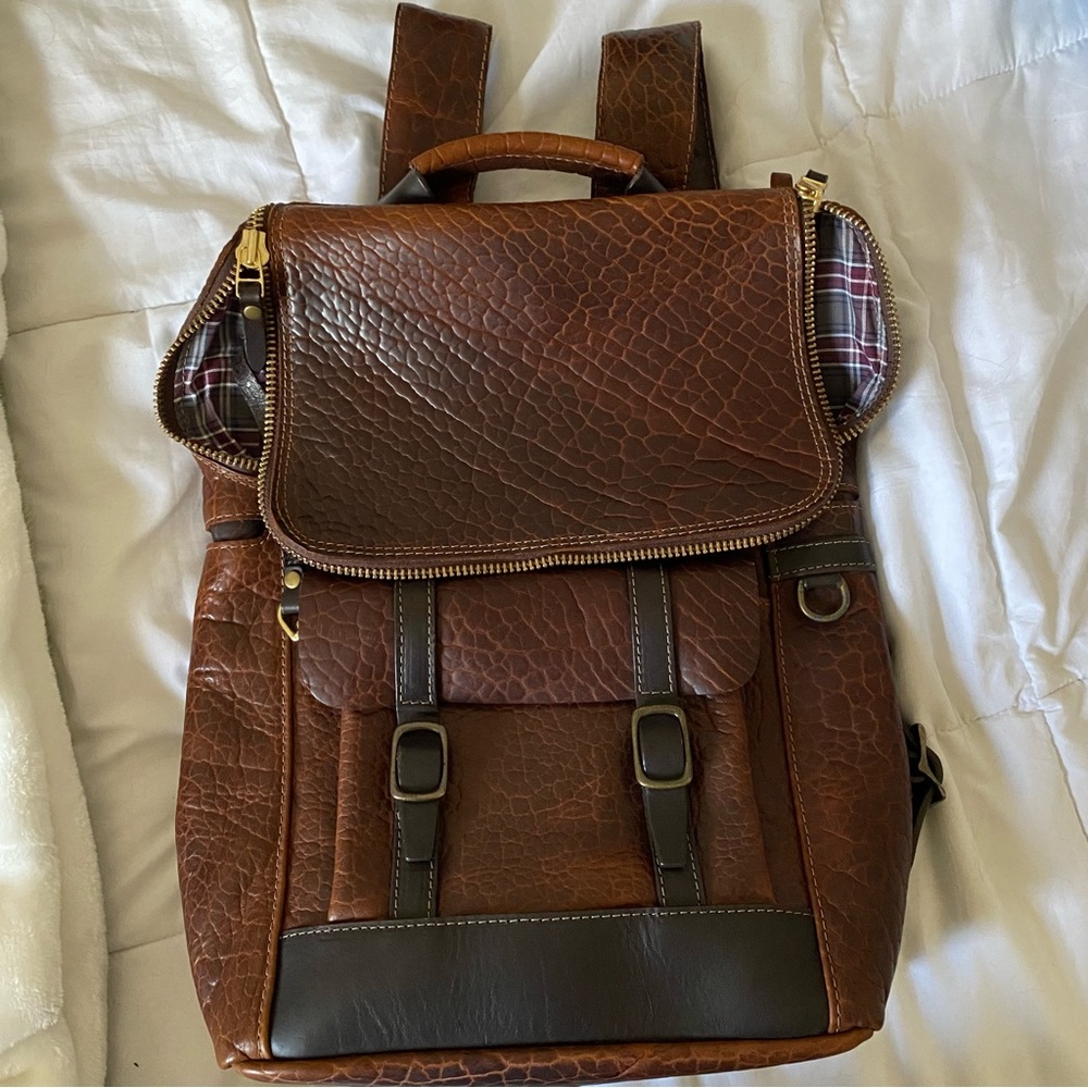 Overland Bison Zip Top Backpack